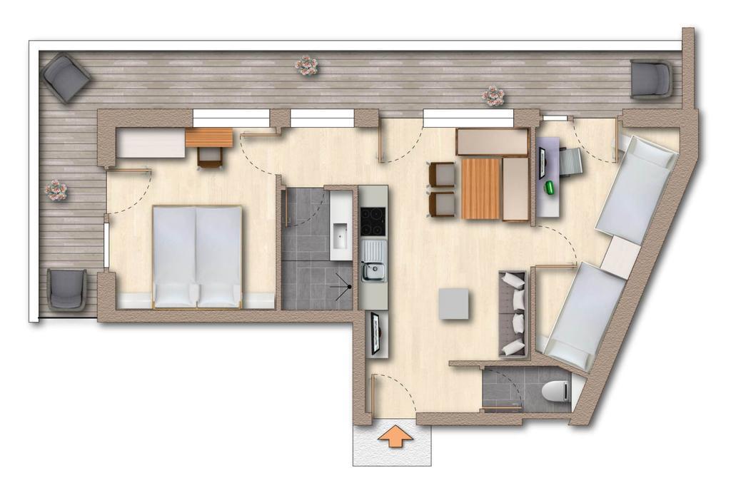 Apart Alpin Hippach Exterior photo